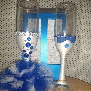 Wedding Toasting Flutes Inquire